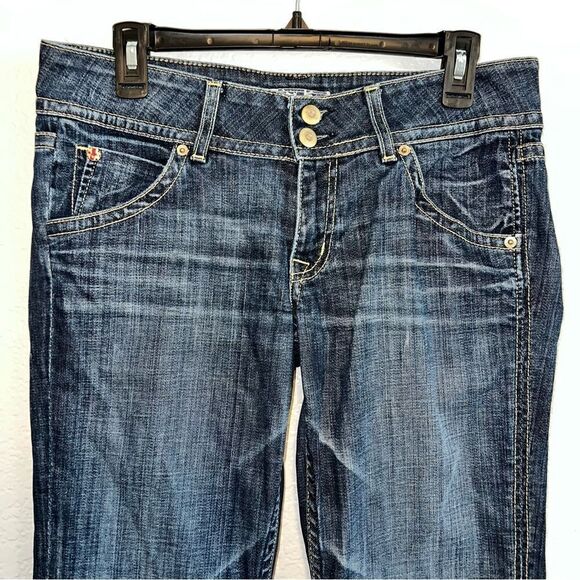 Hudson Jeans Womens Denim Stretch 5-Pocket Regular Fit Bootcut Jeans Size 32 - Picture 3 of 15